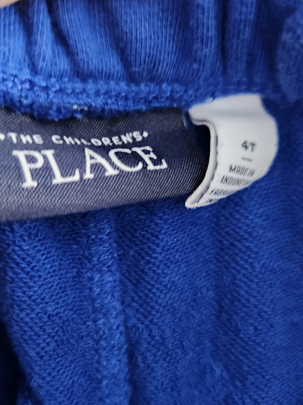The Children's Place 4 Piece Navy and Blue Pull-On Short Set